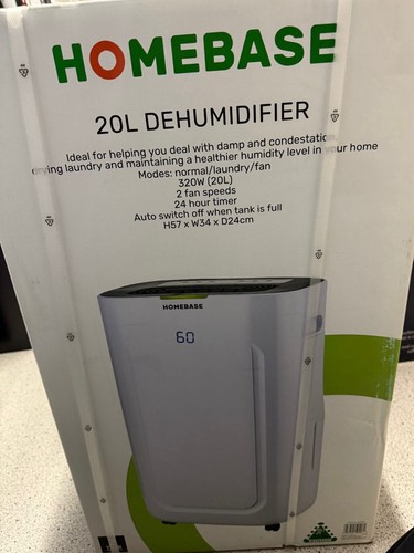 Homebase dehumidifier - 20, l