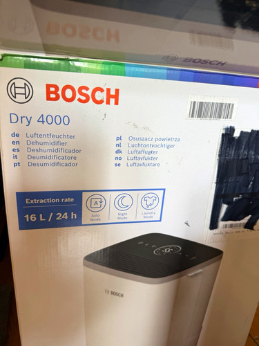 Bosch dry 4000 dehumidifier - bosch,